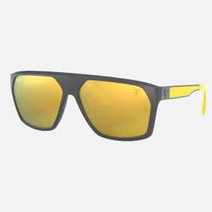 FERRARI Gris/dorado espejado polarizado 4309M F6086B